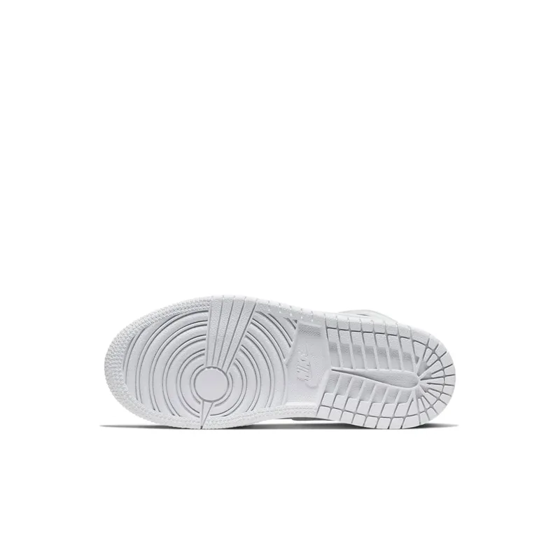 Jordan 1 Mid Younger Kids’ White (640734-130)