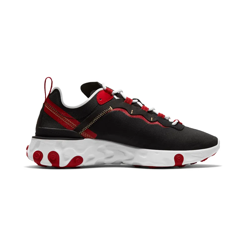 Nike React Element 55 Black Gym Red (BQ2728-009)