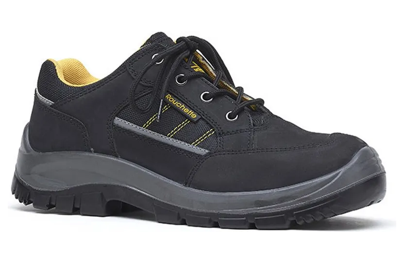 rouchette-sneaker chaussure-boston-noir