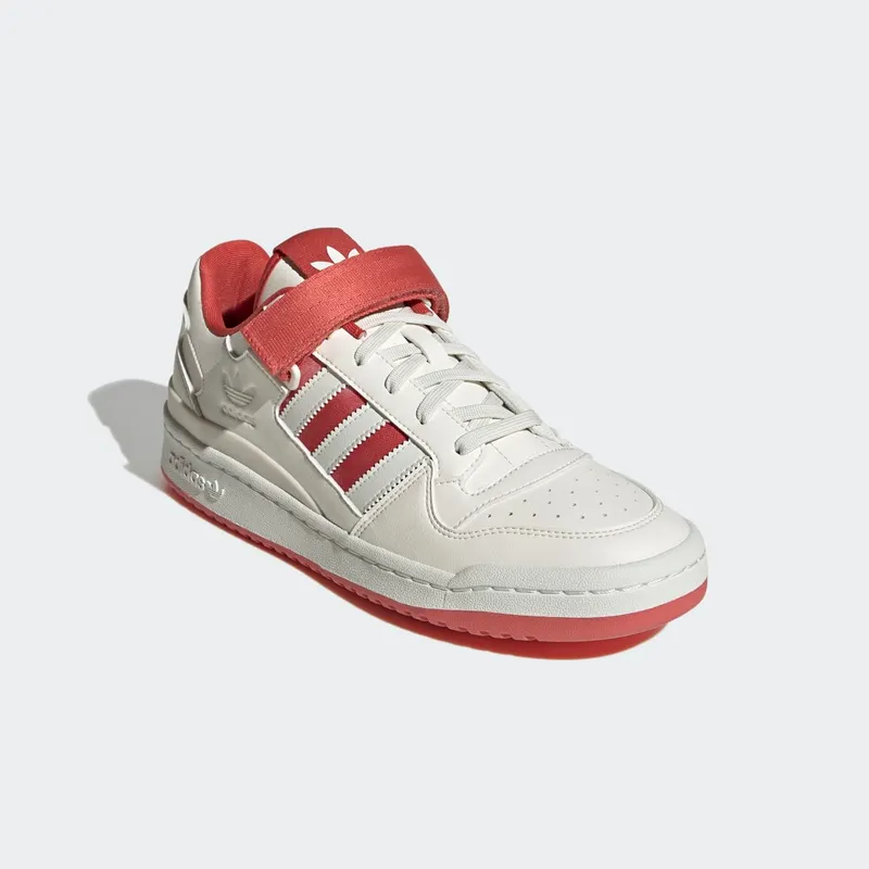 Adidas Forum Low Chalk White / White Tint / Crew Red (GW2043)