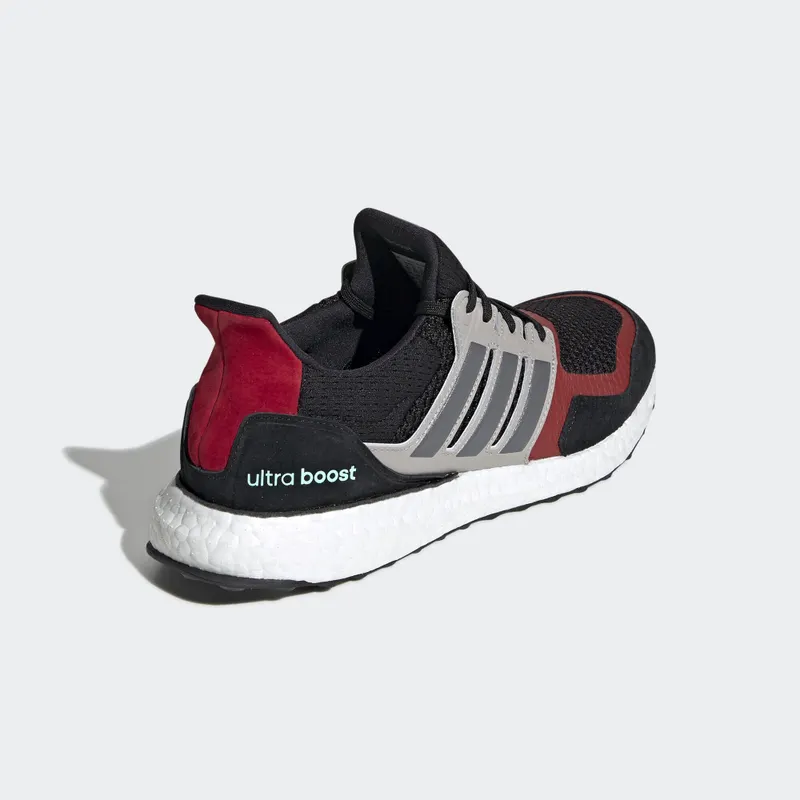 adidas Ultra Boost S&L Black Grey Power Red Core Black/Grey Four/Power Red (EF0724)