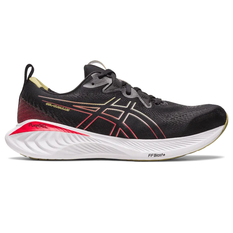 Asics GEL-CUMULUS 25 Black/Electric Red (1011B621.001)