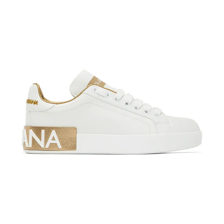 Dolce & Gabbana Pink Portofino Sneakers (CK1544 AX615)