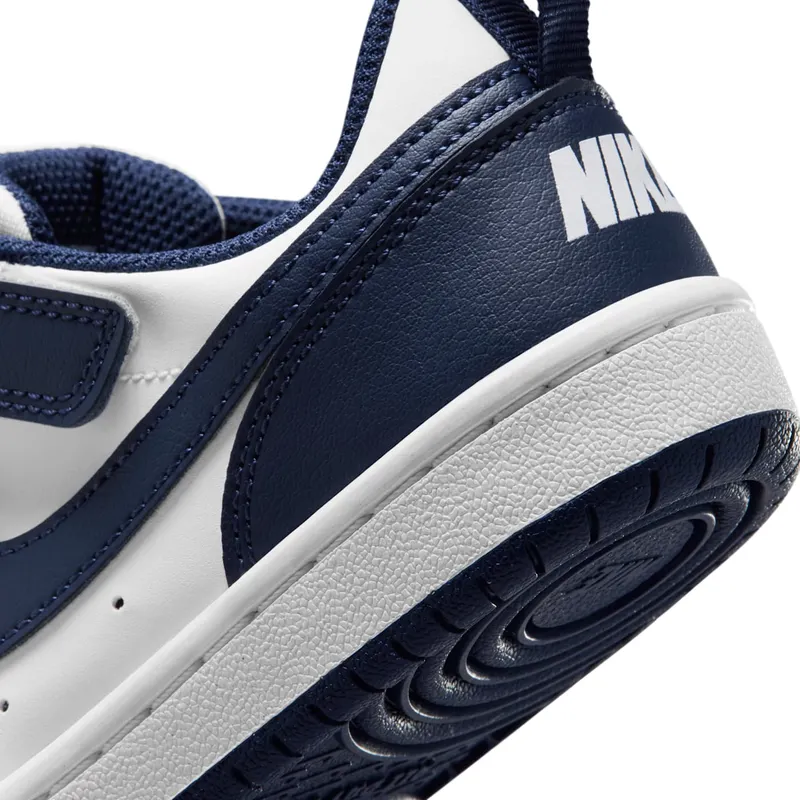 Nike Court Borough Low White Midnight Navy (IQ2724-100)