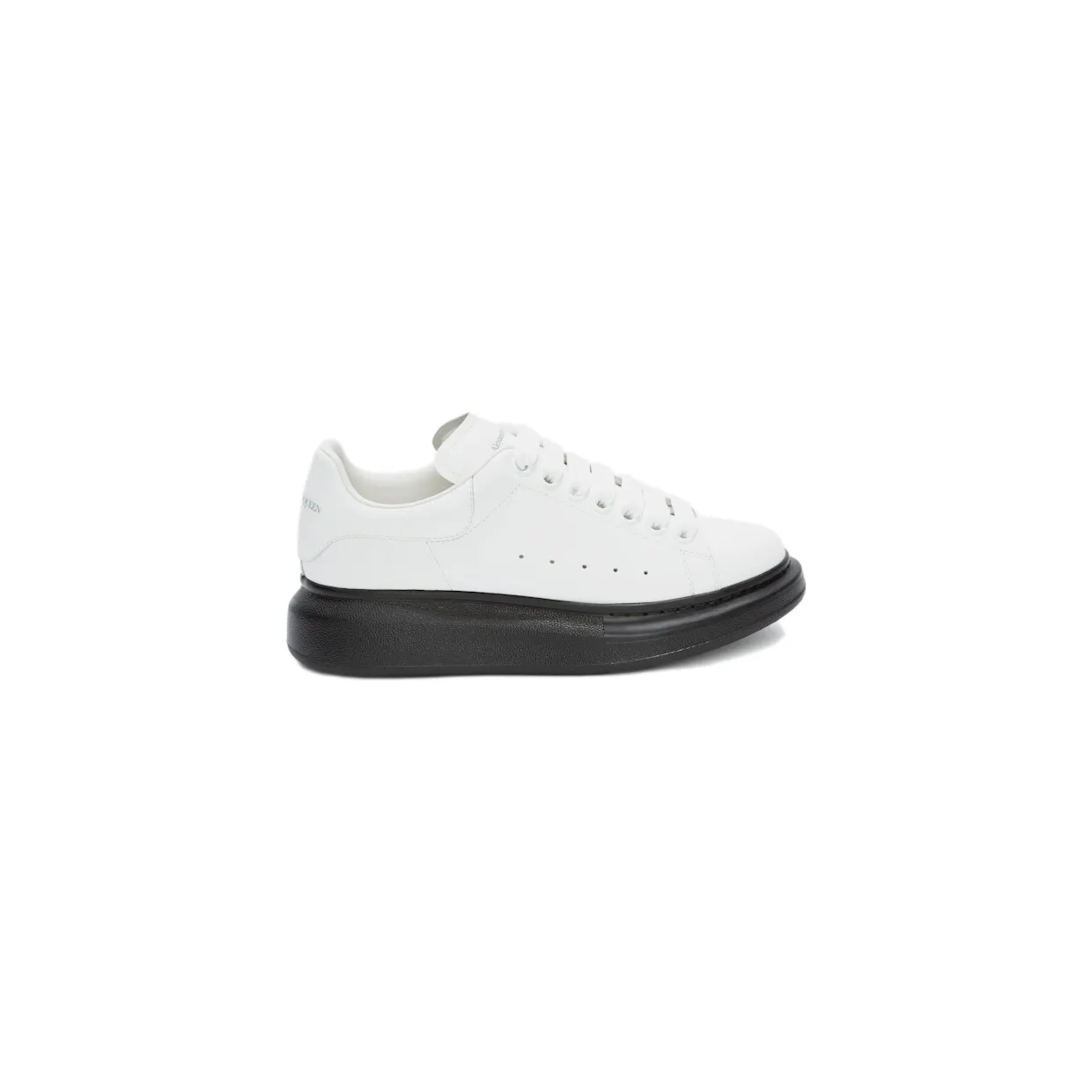 Alexander McQueen Oversized White Black Sole (W) (553770WHTQ49061)