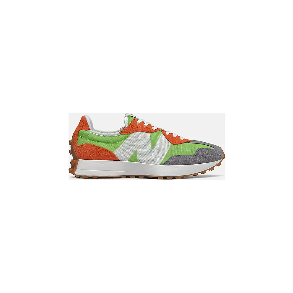 New Balance 327 Lime Green Red Grey (2020) (MS327SFA)