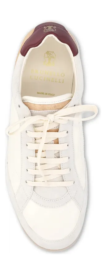 Brunello Cucinelli Panelled Lace-up “Neutrals/Brown” (MZUKOKA348 CXM48) (4)