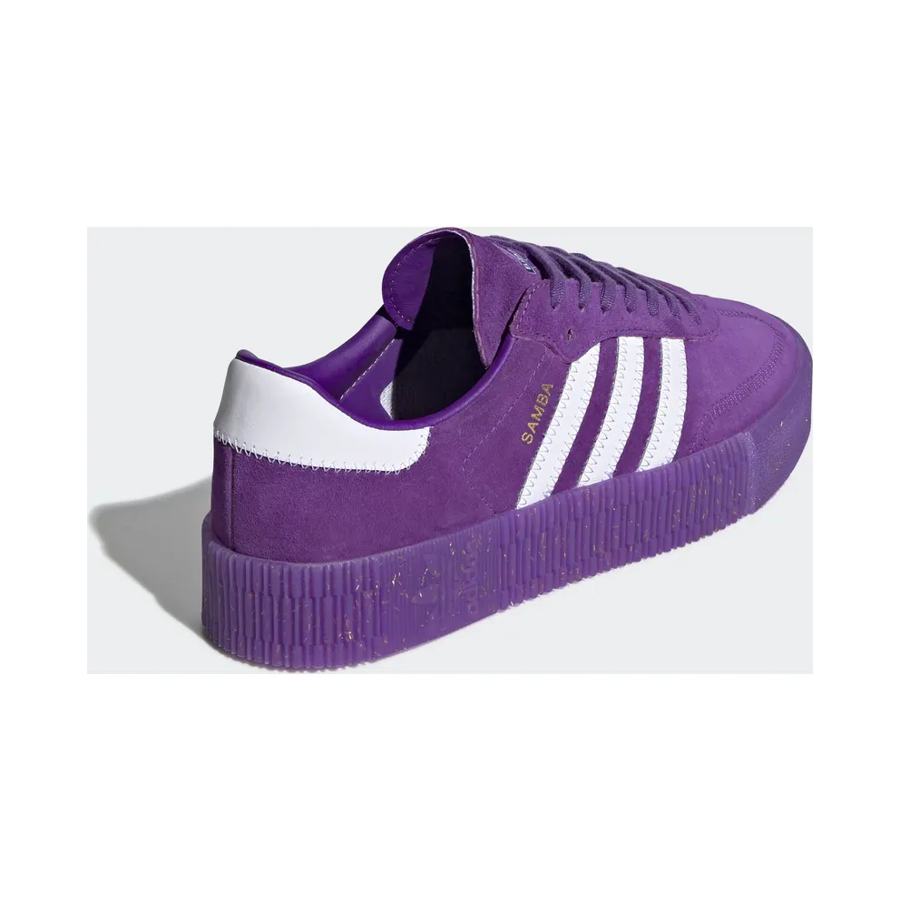 adidas Samba Rose TfL Elizabeth Line (W) Collegiate Purple/Footwear White/Gold Metallic (EE7275)