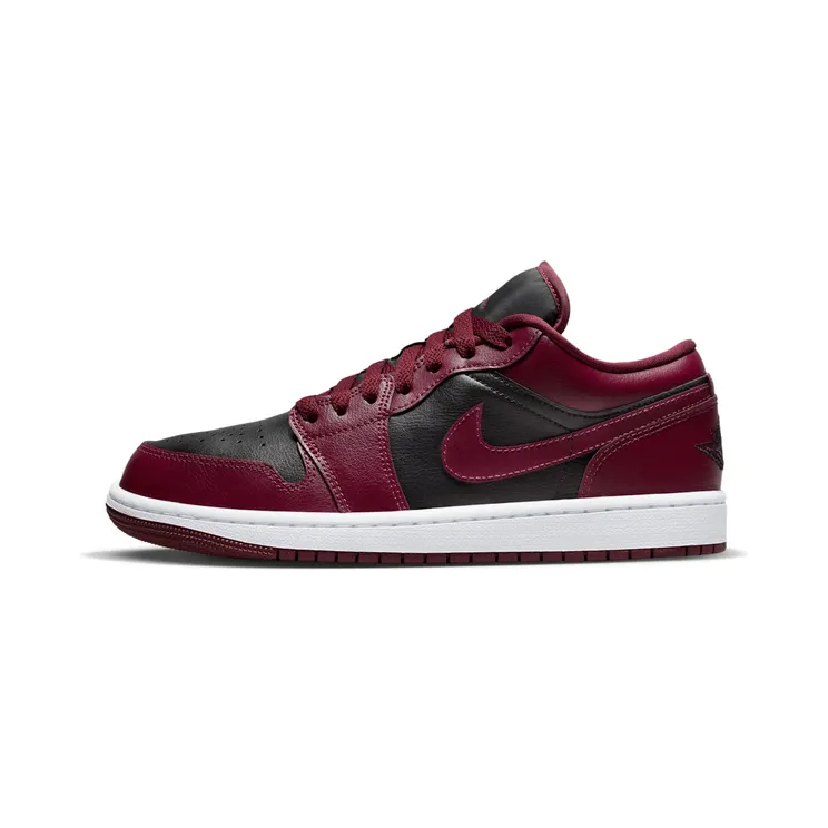 AIR Jordan 1 LO Dark Beetroot “Black / White / Cherrywood Red” (DC0774-006)