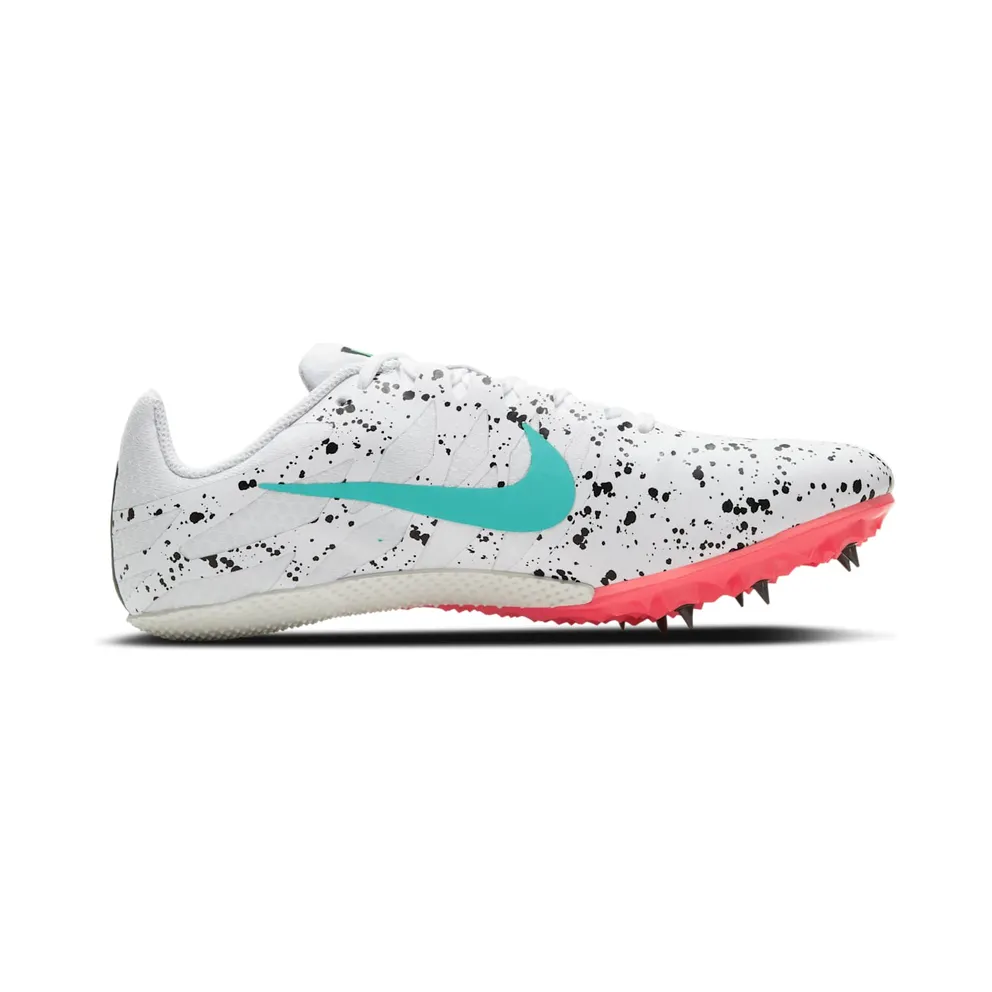 Nike Zoom Rival S 9 Paint Splatter White Crimson Jade (907565-101)