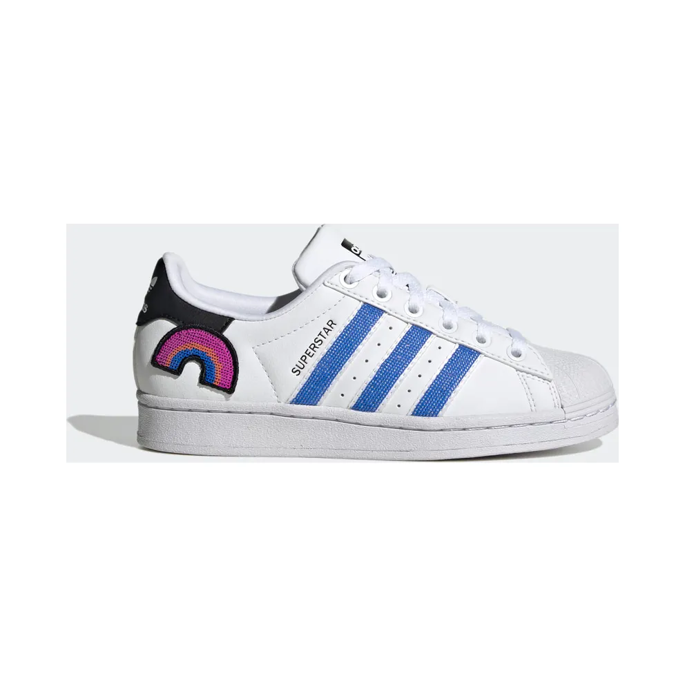 adidas Superstar Schuh Cloud White / Pulse Blue / Pantone (GV8978)
