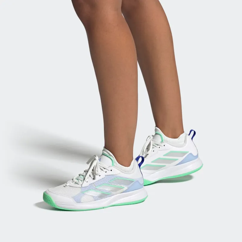 adidas Avaflash Low Tennis Cloud White / Silver Metallic / Pulse Mint (HP5272)
