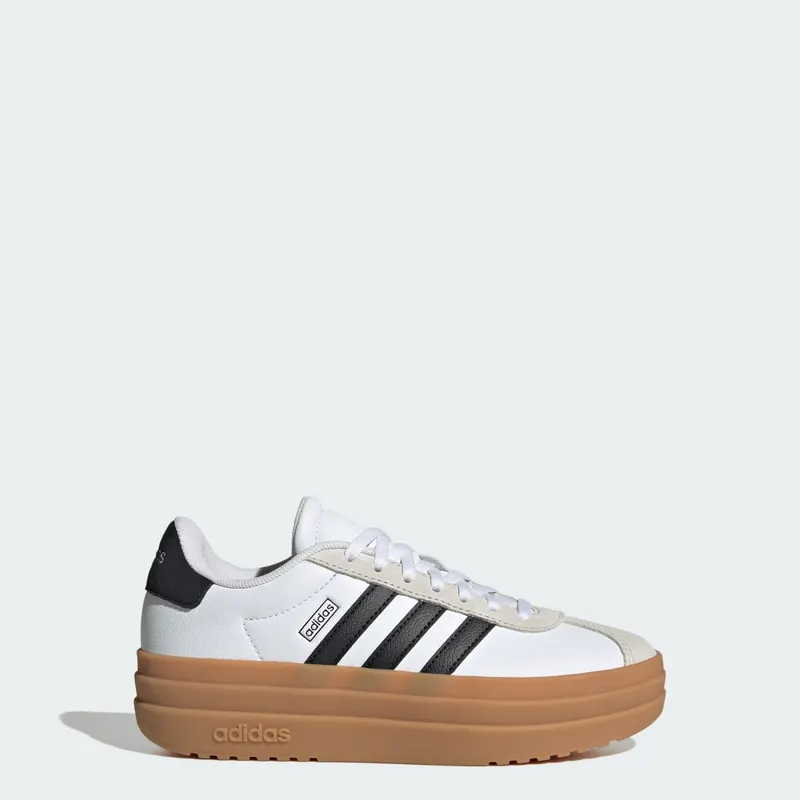 Adidas VL COURT BOLD Kids Cloud White / Core Black / Gum (JQ8065)
