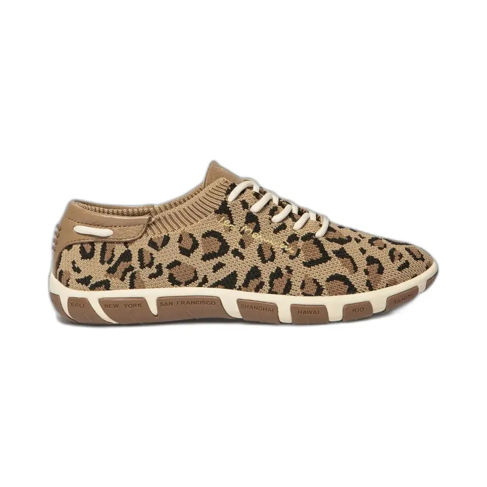 TBS sneaker Brown luipaard (JAZARIA-L7645)