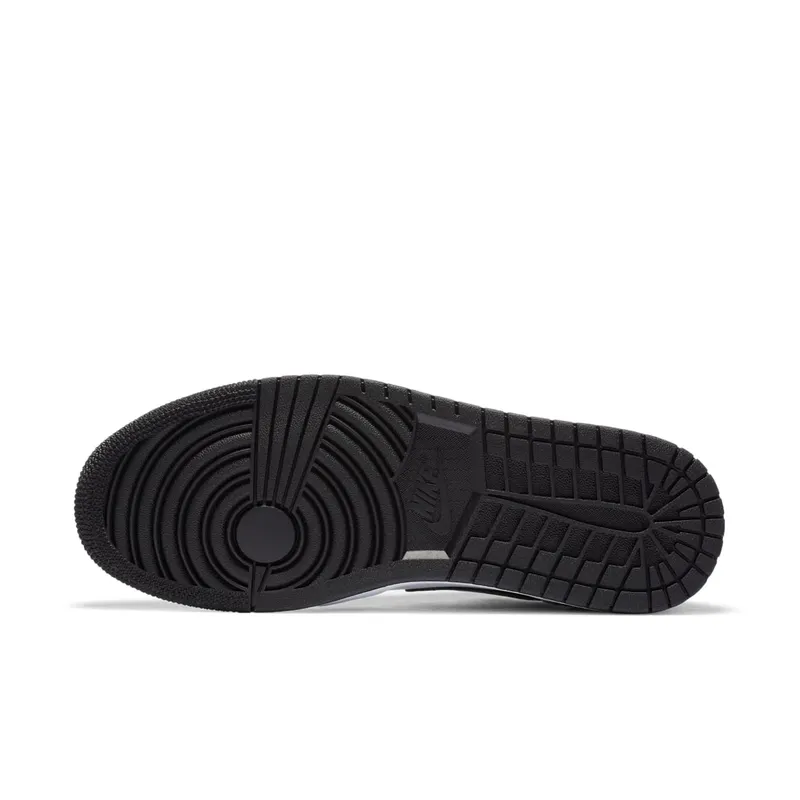 Jordan 1 Low Light Smoke Grey Light Solar Flare Heather/White-Black-Gym Red (553558-030)