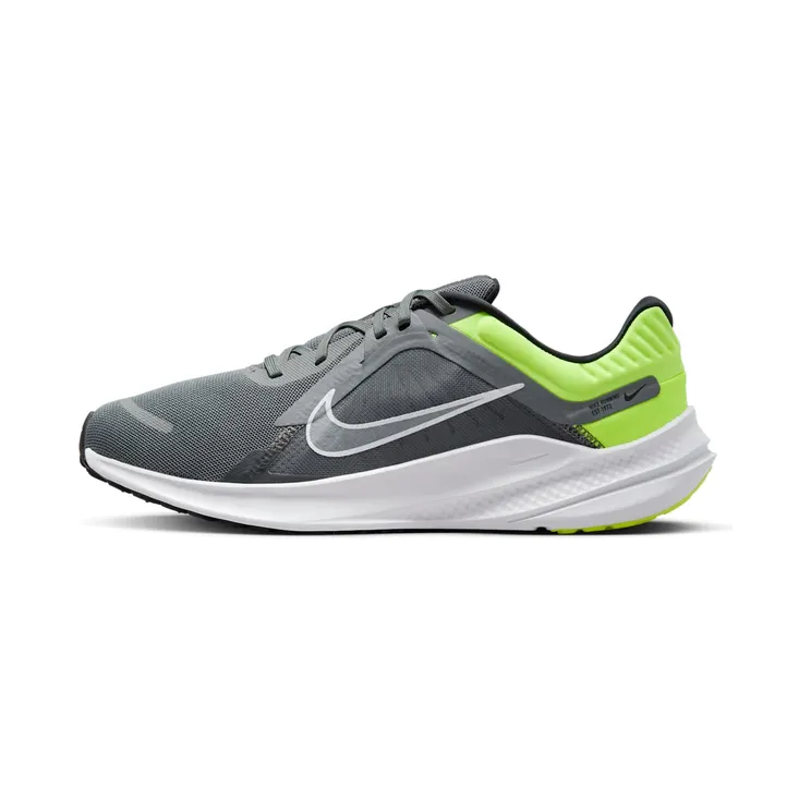 Nike Quest 5 “Smoke Grey / Volt / Black / White” (DD0204-010)