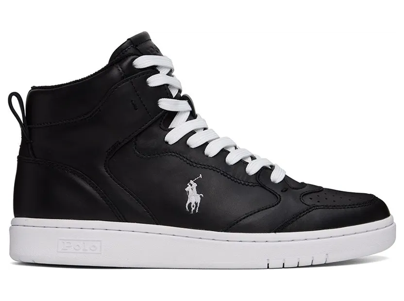 Ralph Lauren Black Court BLACK/WHITE PP (809877680002)