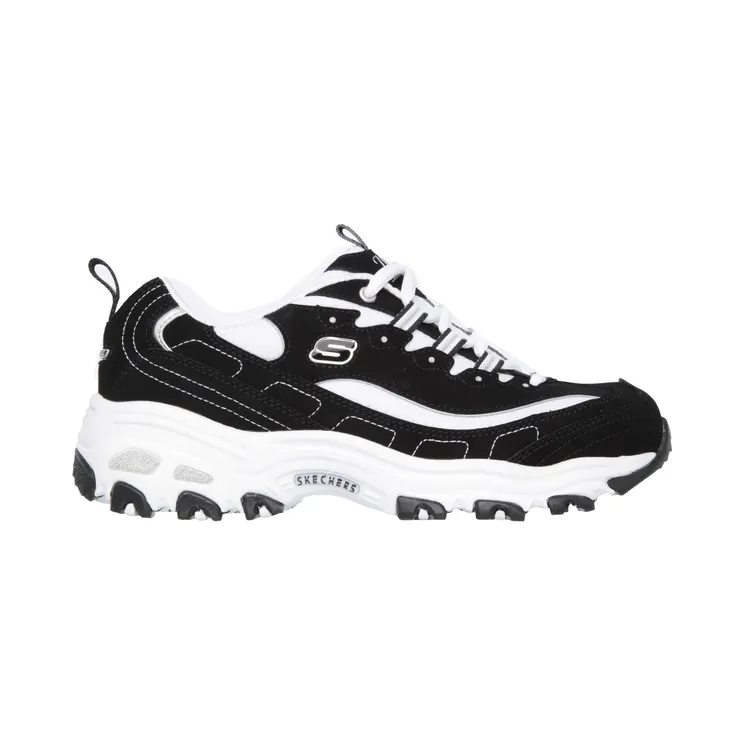 Skechers D’Lites – Biggest Fan “Black / White” (11930BKW)
