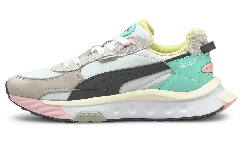 Puma Wild Rider Layers Wit/Zwart (380697-03)