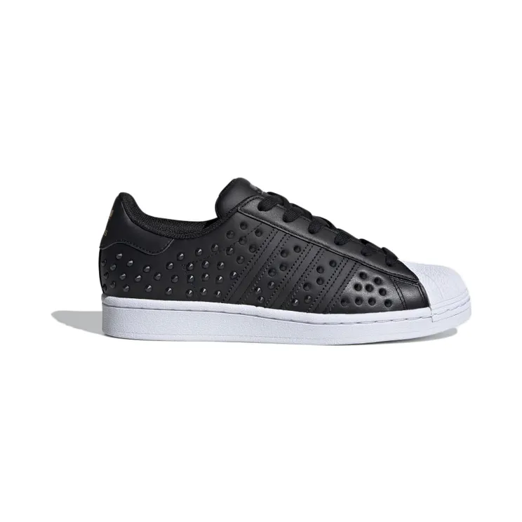 Adidas Superstar ‘Studs’ Cloud White/Core Black/Gold Metallic (FV3398)