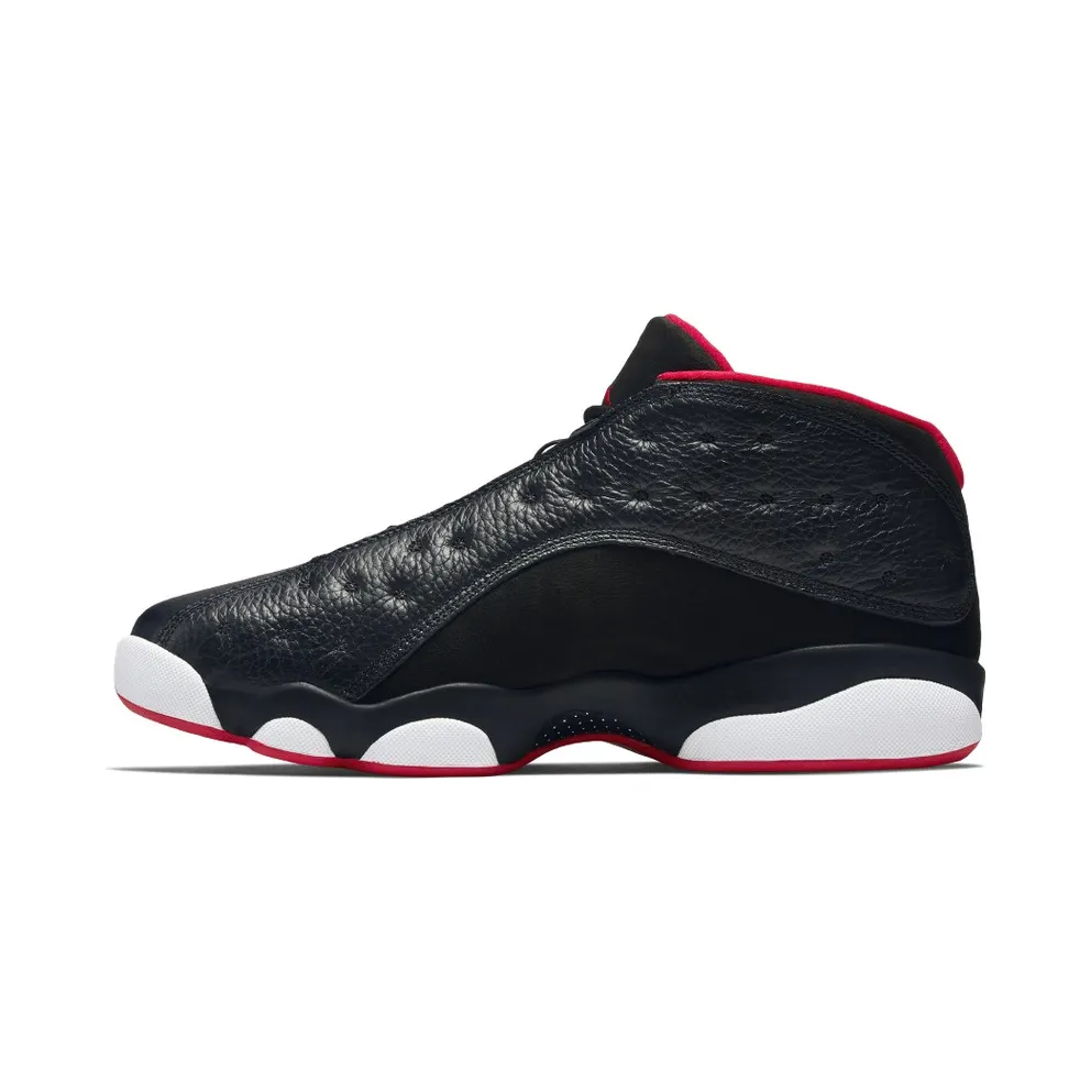 Jordan 13 Retro Low Bred Black/Metallic Gold-University Red-White (310810-027)