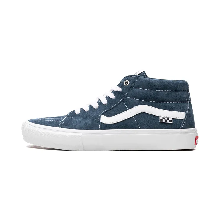 Vans Pig Suede Skate Grosso Mid “Blue/White” (VN0A5FCGY6Z)