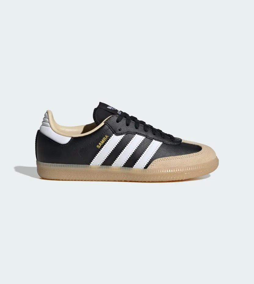 Adidas Samba OG Kids Core Black / Cloud White / Gum (JQ8555)