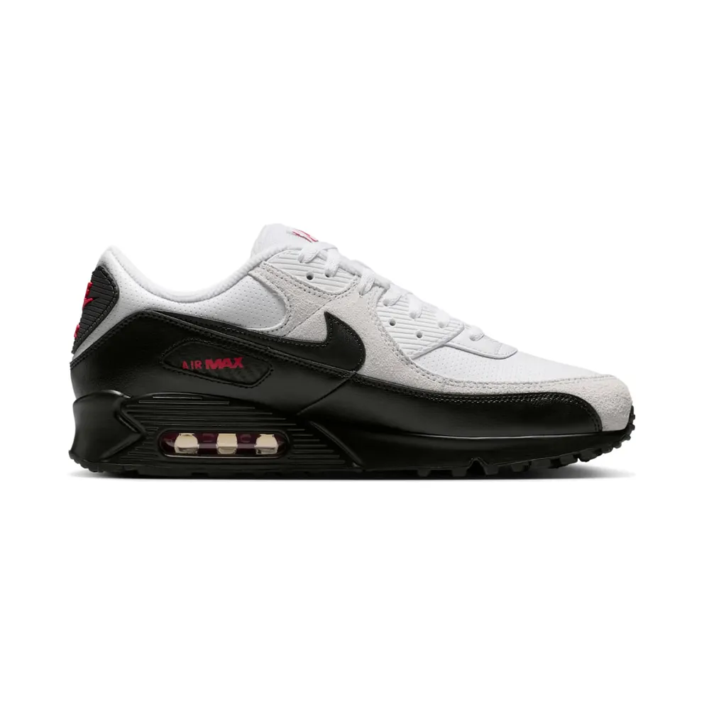 Nike Air Max 90 “Perforated Leather White Black” (IV2867-100)
