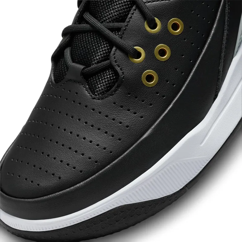Jordan Max Aura 5 Black White Wolf Grey Metallic Gold (DZ4353-017)