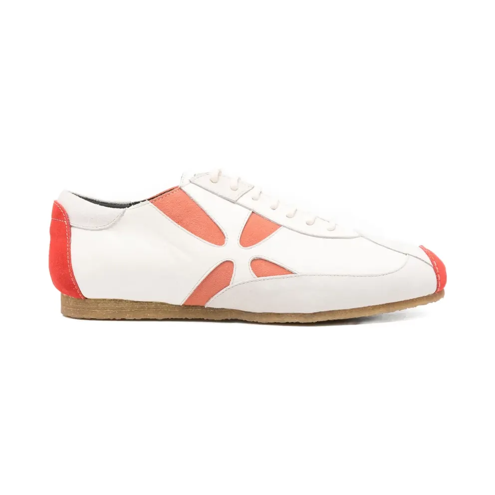 Stefan Cooke mit Blumendetail aus Leder – Nude (FSTCMSLTN12299)