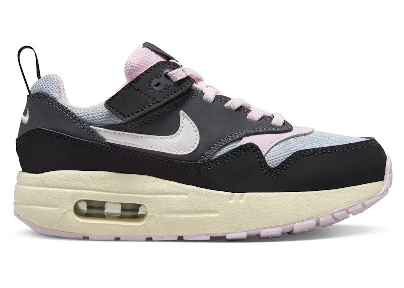 Nike Air Max 1 EasyOn Black Anthracite Pink Foam Summit White (DZ3308-004)