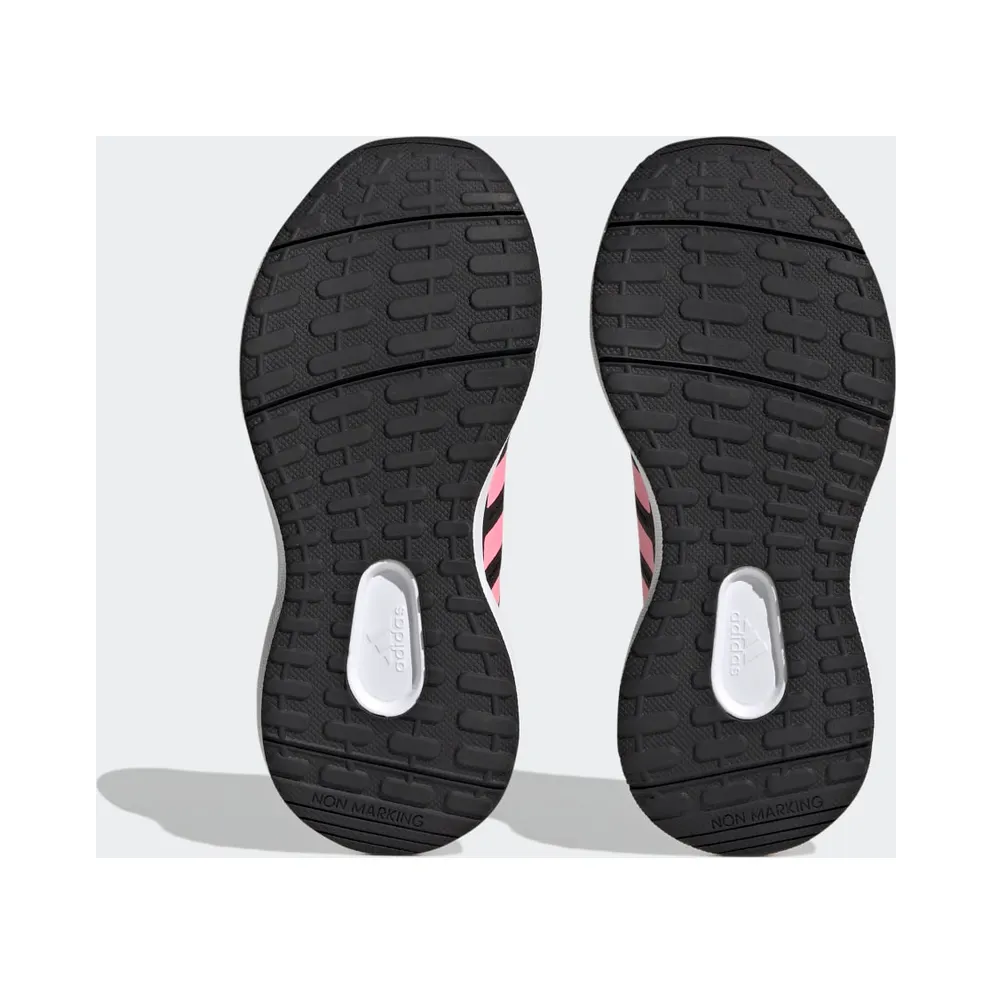 Adidas Fortarun 2.0 Cloudfoam Sport Running Lace Core Black / Beam Pink / Violet Fusion (HP6617)