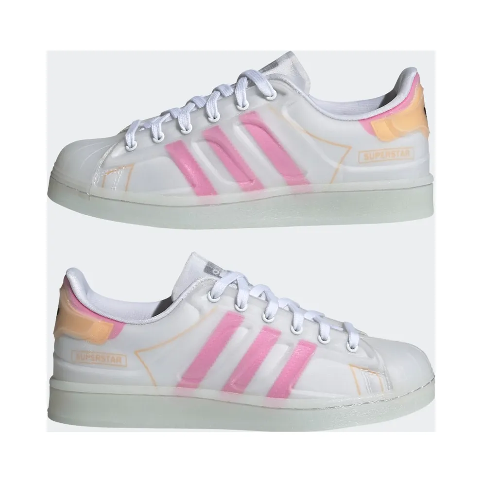 Adidas Superstar Futureshell Cloud White / Screaming Pink / Crew Yellow (FY7357)