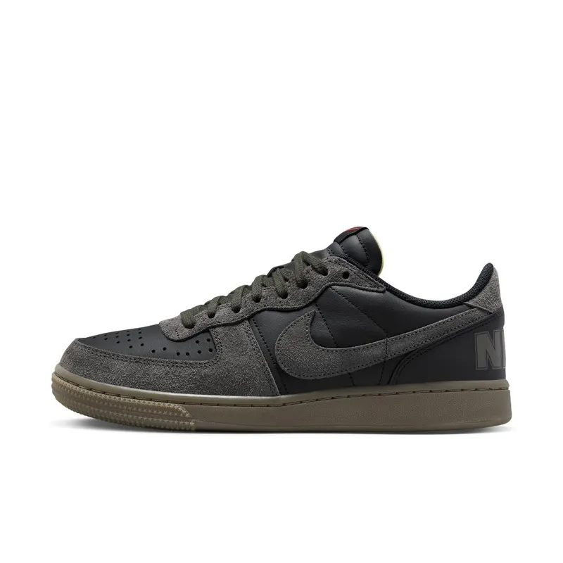 Nike Terminator Low Black/Gum Dark Brown/Team Orange/Medium Ash (FV0396-001)
