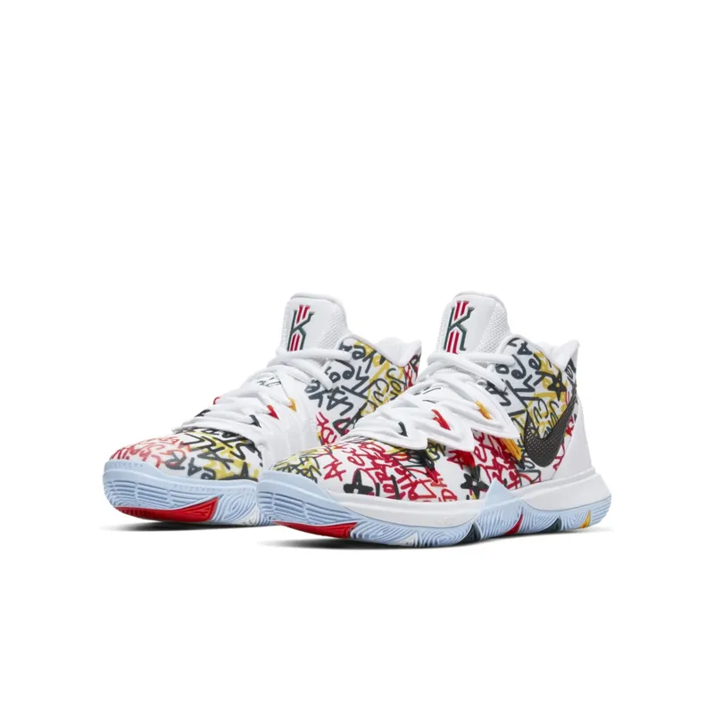 Nike Kyrie 5 Keep Sue Fresh Sue Bird (GS) White/Multi-Color (CW4403-100)