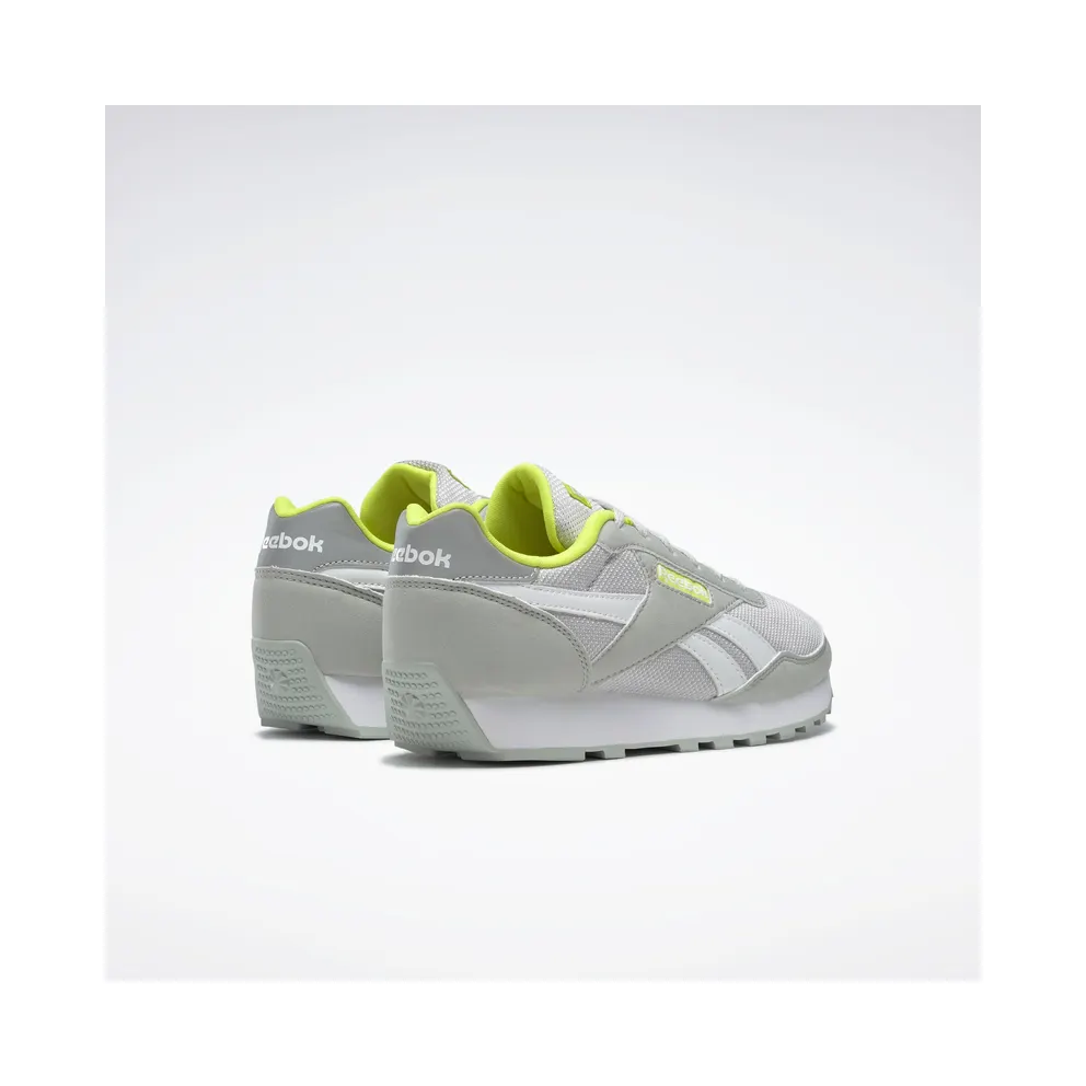 Reebok Rewind Run Shoes Pure Grey 2 / Cloud White / Acid Yellow
