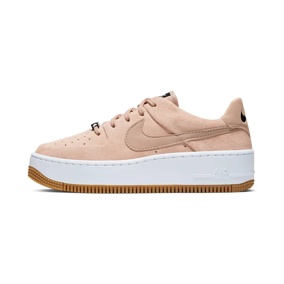 Nike Air Force Sage Low Beige Suede (W)