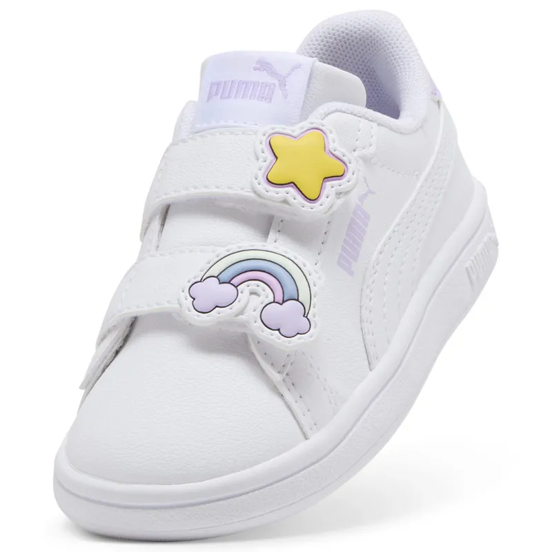Puma Smash 3.0 Badges “Puma White / Light Lavender” (397287_10)