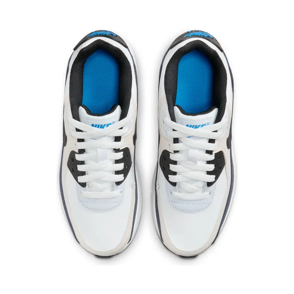 Nike Air Max 90 Leather GS “Phantom Thunder Blue” (CD6864-404)
