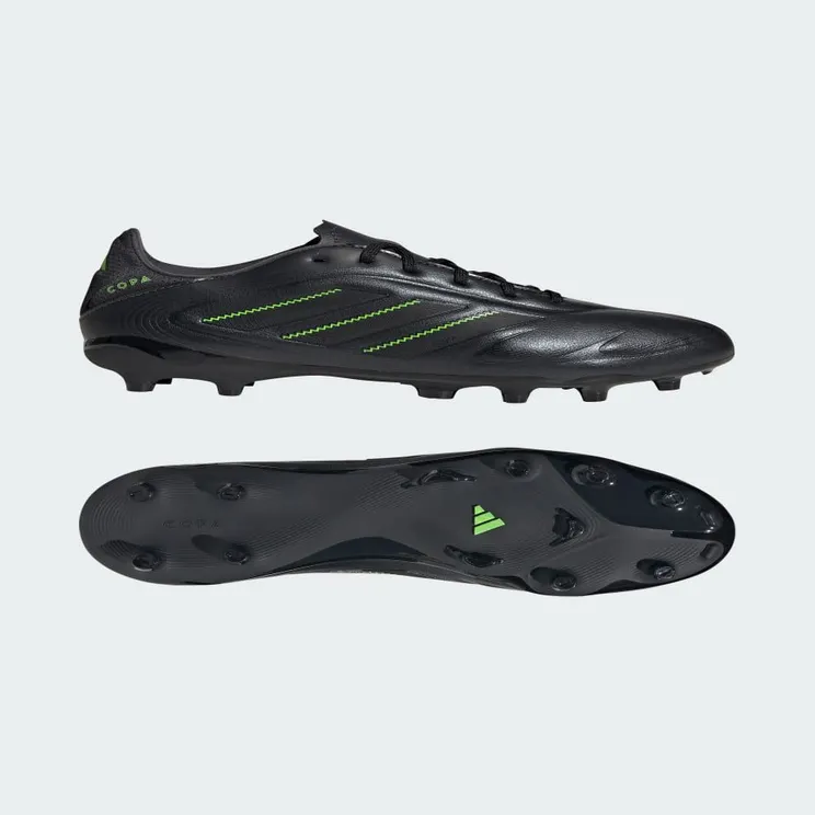 adidas Copa Pure 3 League Firm/multi-ground Boots Kids “Core Black / Dgh Solid Grey / Lucid Lemon” (JR2884)
