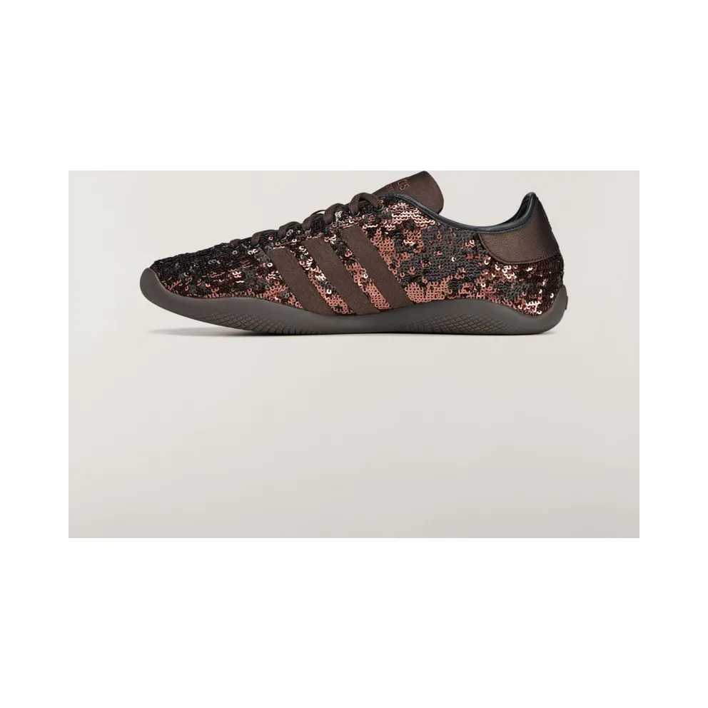 Adidas Wales Bonner Karintha Lo “Sequin / Dark Brown” (KH8798)