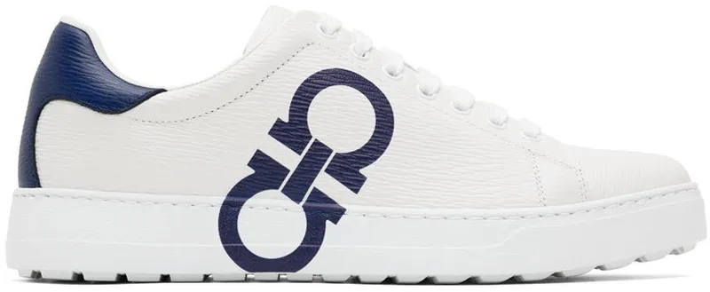 Salvatore Ferragamo White Gancini (753086 020489009)