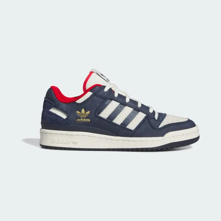 adidas Forum Low Cl “Night Indigo / Ivory / Better Scarlet” (IG8700)