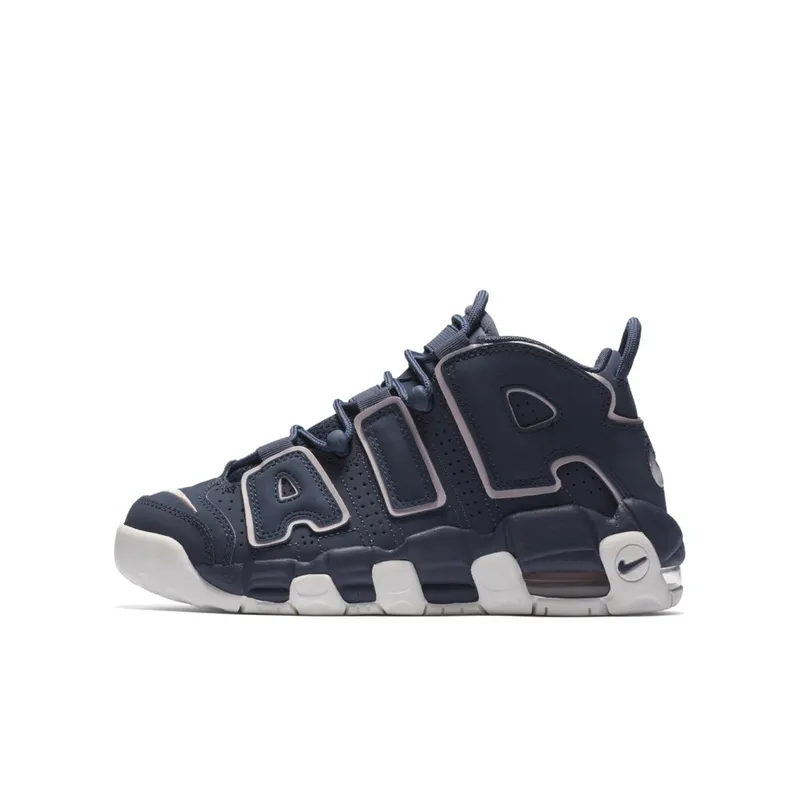 Nike Air More Uptempo Thunder Blue (GS) Thunder Blue/Summit White-Particle Rose (415082-402)