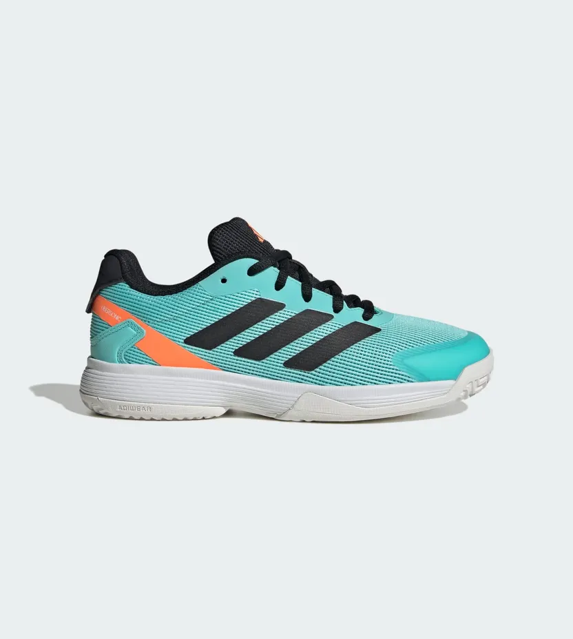 Adidas Ubersonic Tennis Kids Flash Aqua / Core Black / Lucid Orange (JR4511)