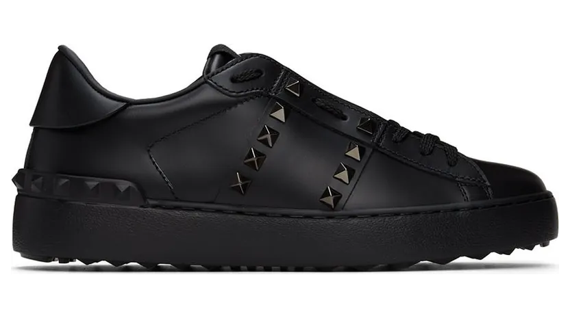 Valentino Garavani Black Rockstud Untitled Open (WW2S0A01BXE)