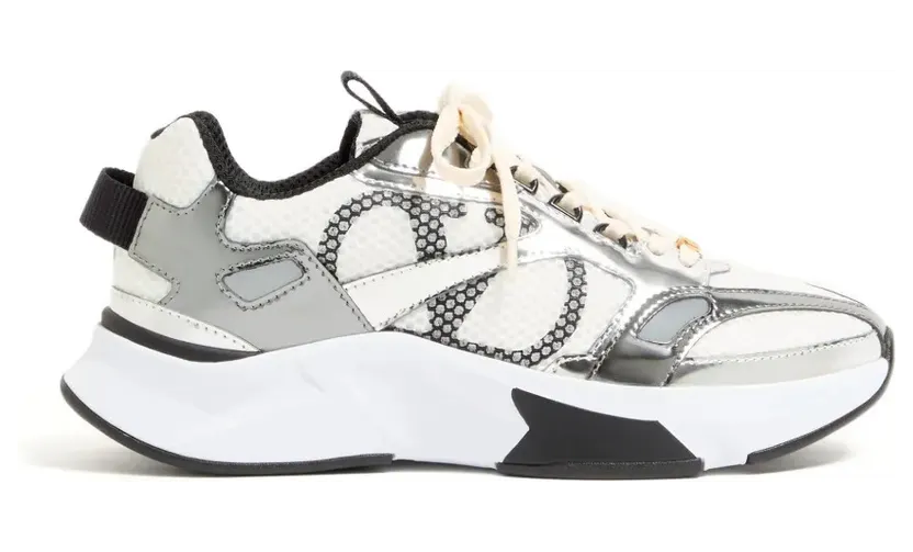Valentino Garavani Demivee aus Mesh-Material – White (WS0PU6FDA)
