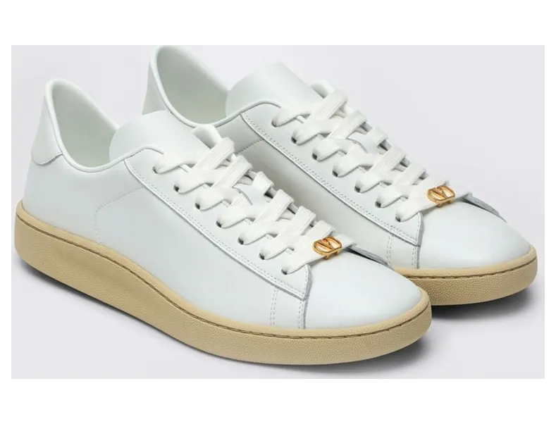 Valentino garavani Leather Royco White (8W0S0LX9BYADU2)
