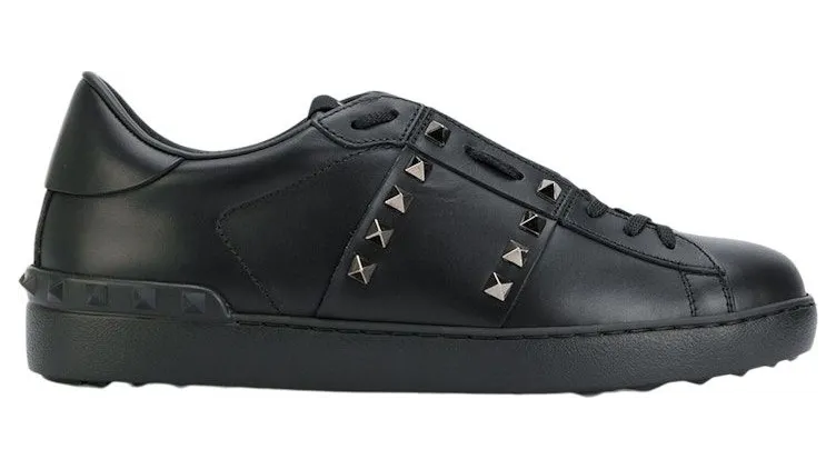Valentino Garavani Rockstud Untitled Black Ruthenium-finish Stud (YS0931BXE_0NO)