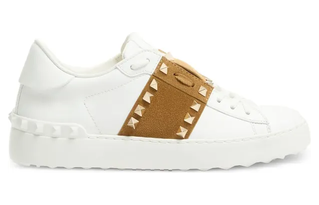 Valentino Garavani Rockstud Untitled “White/Brown” (9W2S0A01ZBV 3DZ)